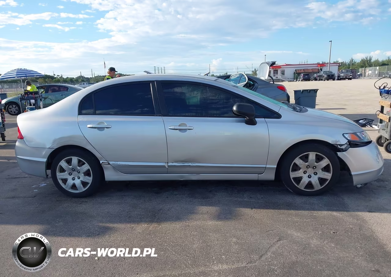 2007 Honda Civic Lx VIN:1HGFA16567L008761 - 6