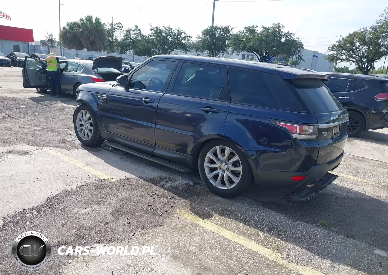 2015 Land Rover Range Rover Sport 3.0L V6 Supercharged Hse VIN:SALWR2VFXFA508173 - 3