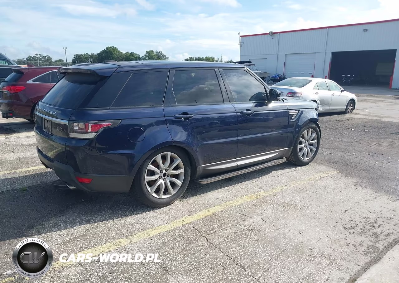 2015 Land Rover Range Rover Sport 3.0L V6 Supercharged Hse VIN:SALWR2VFXFA508173 - 4