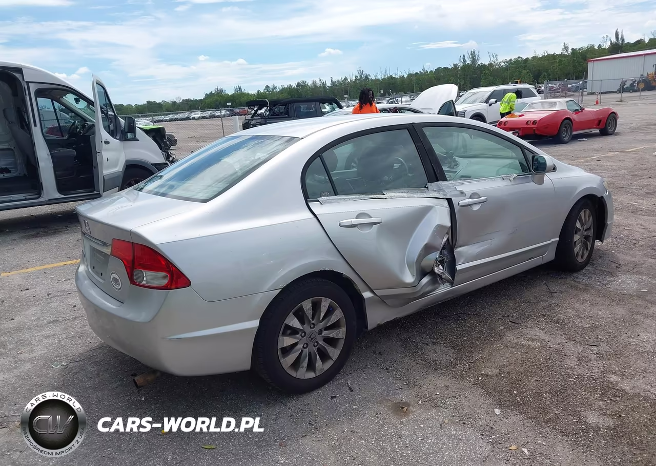 2011 Honda Civic Ex-L VIN:19XFA1F91BE029438 - 4
