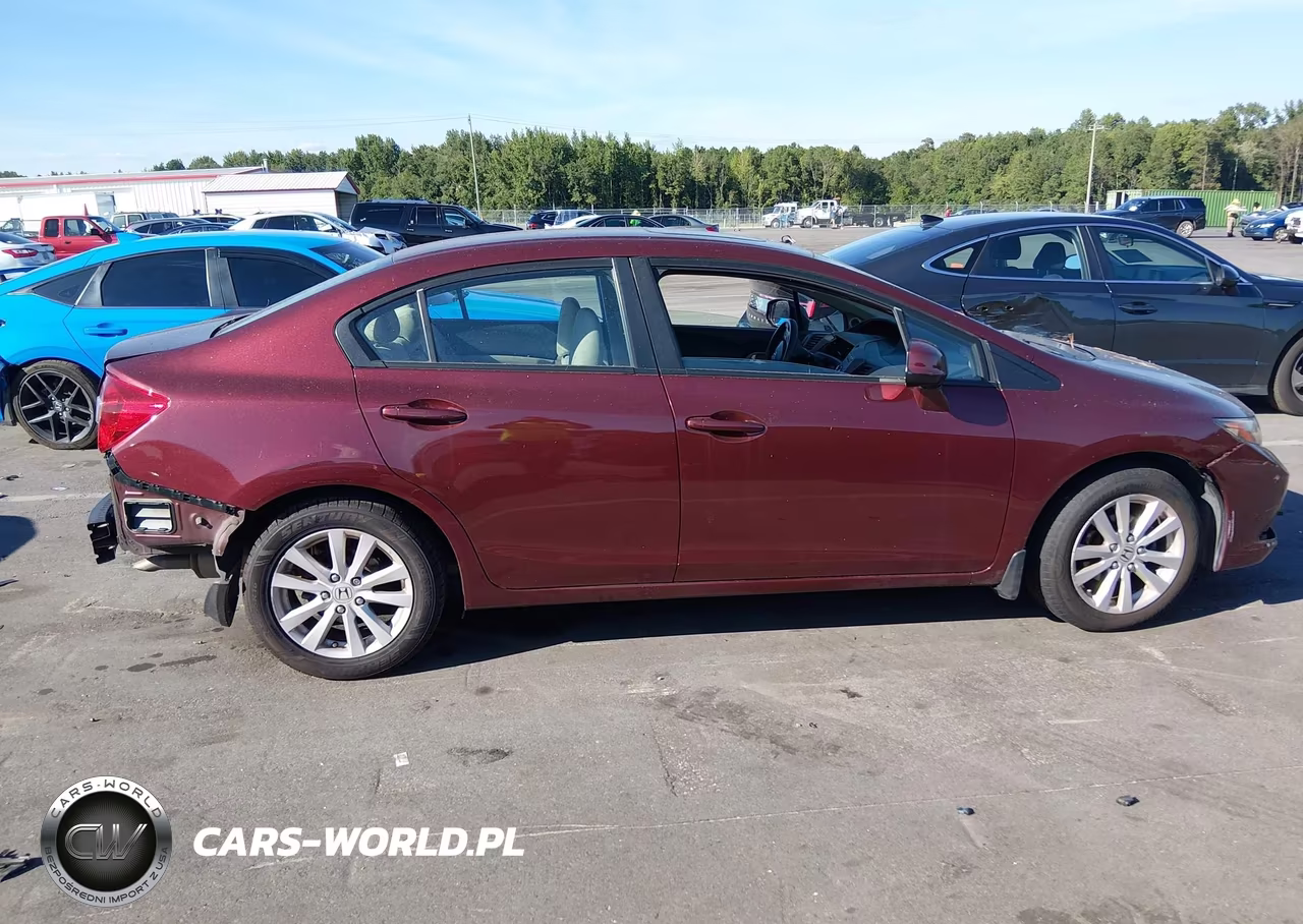 2012 Honda Civic Ex VIN:2HGFB2F88CH569922 - 13