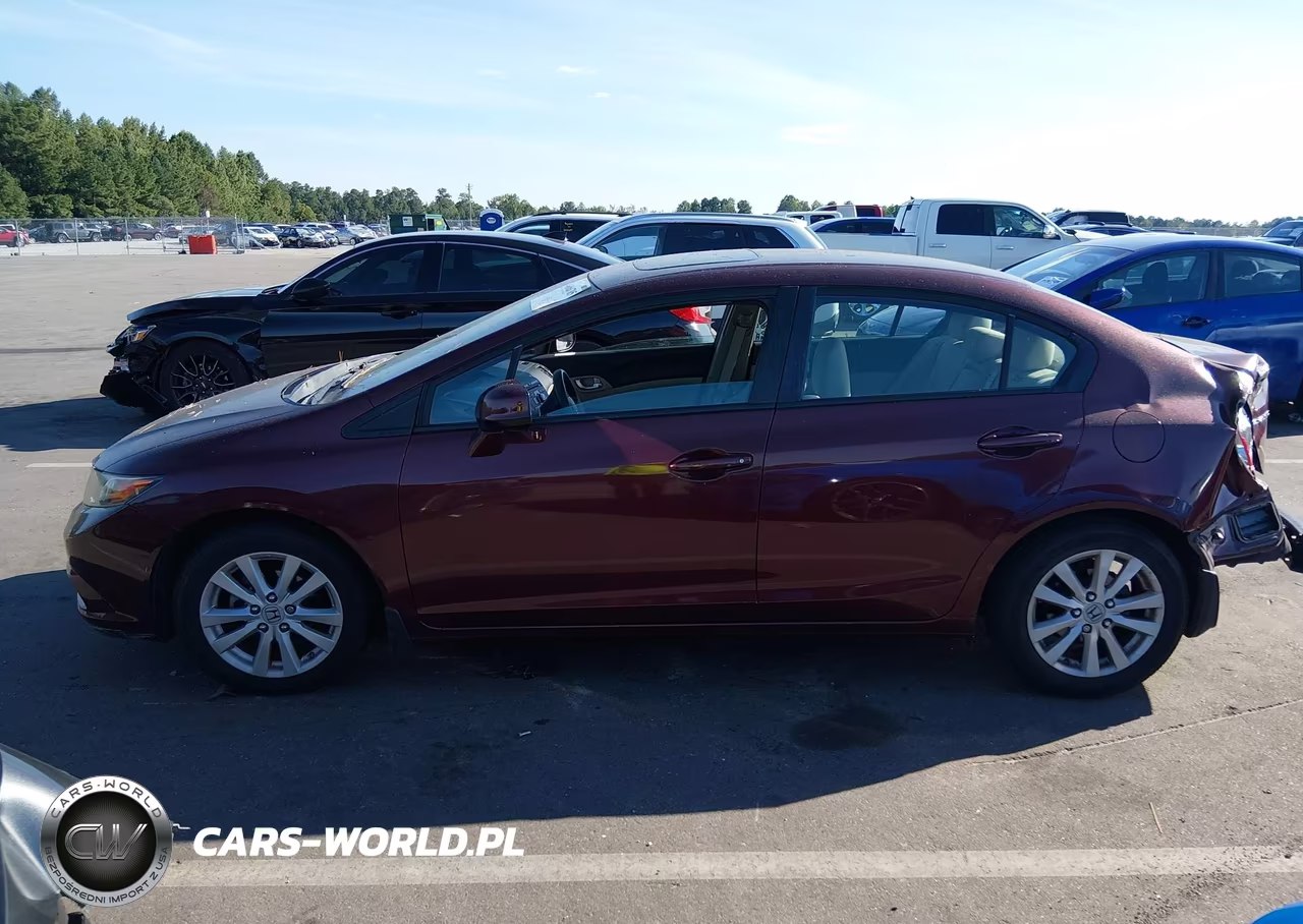 2012 Honda Civic Ex VIN:2HGFB2F88CH569922 - 14
