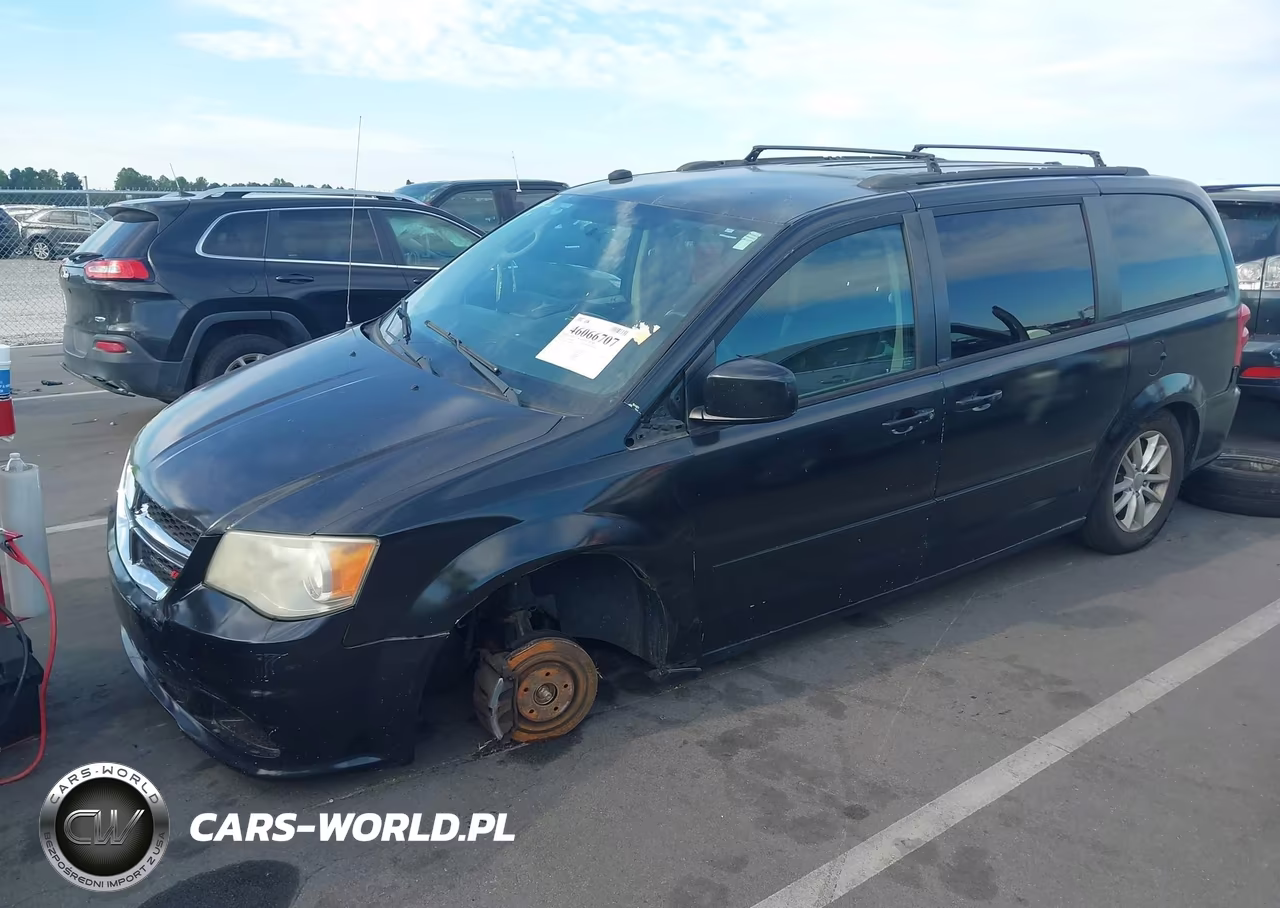 2013 Dodge Grand Caravan Sxt VIN:2C4RDGCG1DR760348 - 2