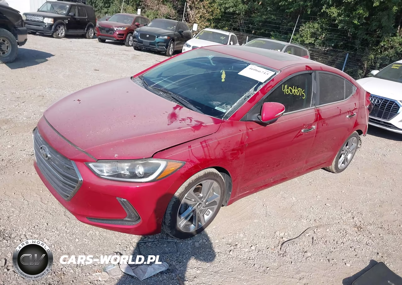 2017 Hyundai Elantra Limited VIN:KMHD84LF7HU359671 - 2