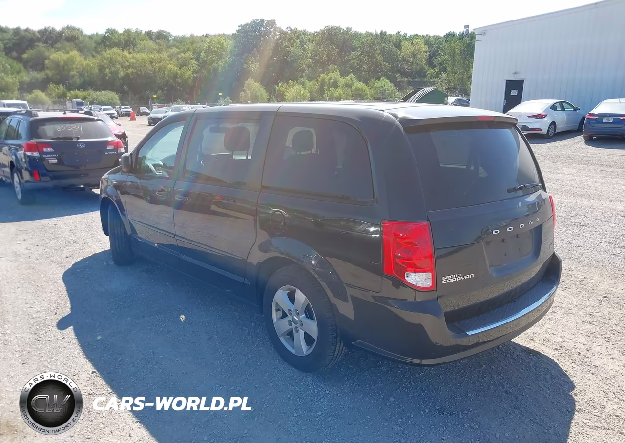 2013 Dodge Grand Caravan Se VIN:2C4RDGBG7DR763241 - 3