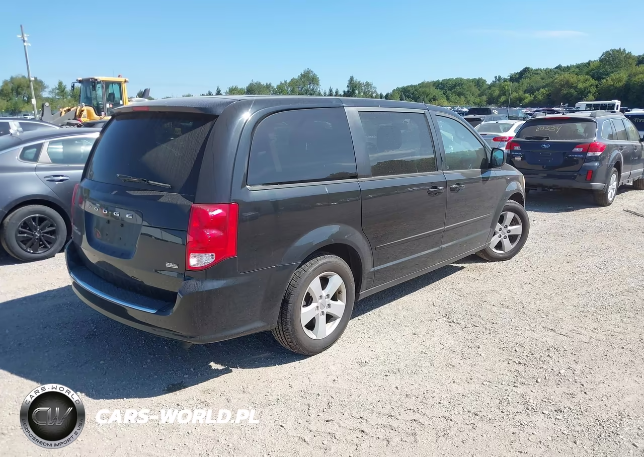 2013 Dodge Grand Caravan Se VIN:2C4RDGBG7DR763241 - 4