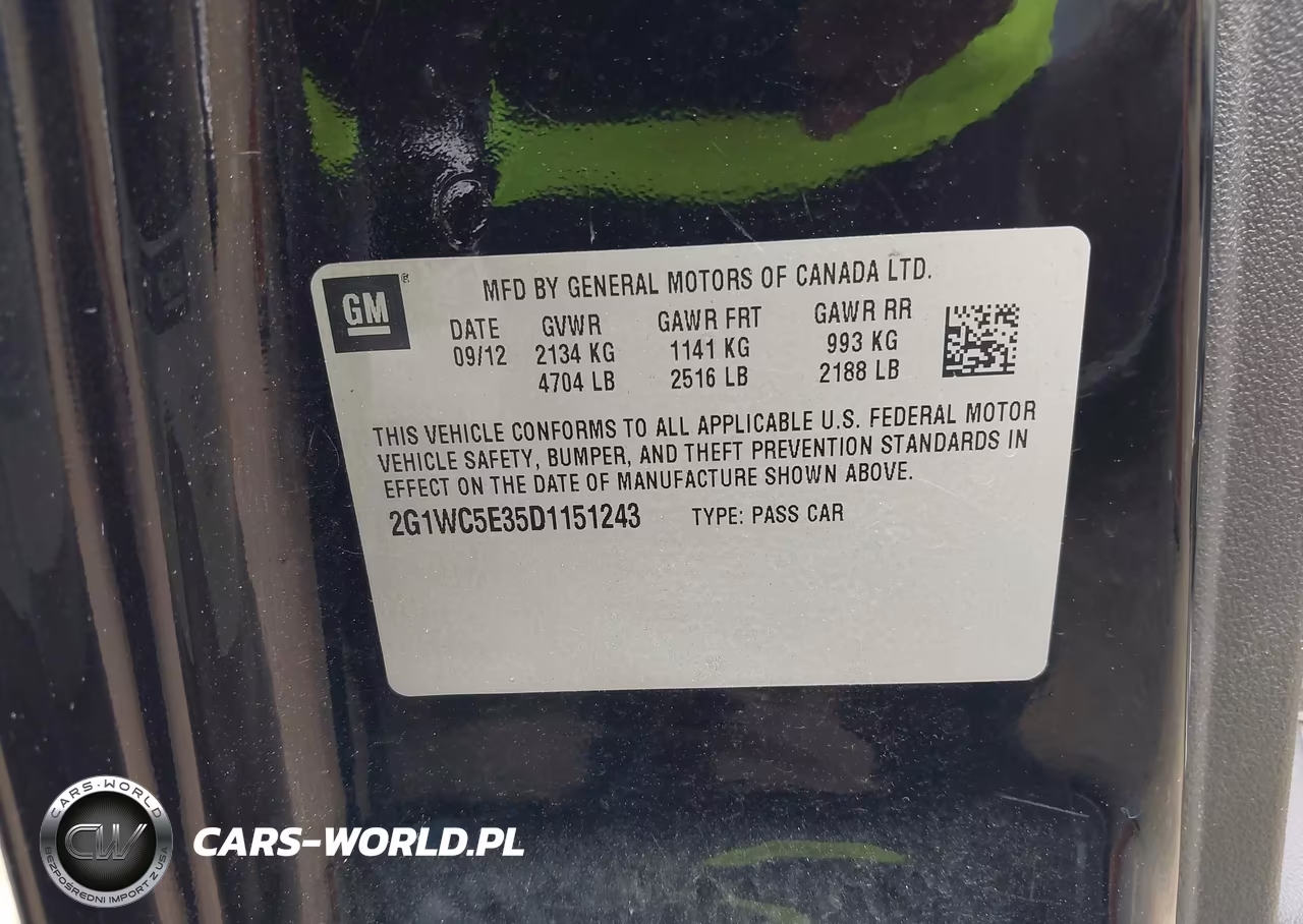 2013 Chevrolet Impala Ltz VIN:2G1WC5E35D1151243 - 9