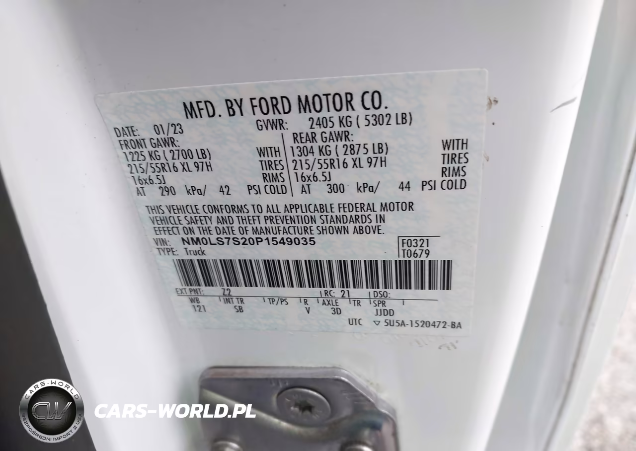 2023 Ford Transit Connect Xl Delivery Van VIN:NM0LS7S20P1549035 - 9