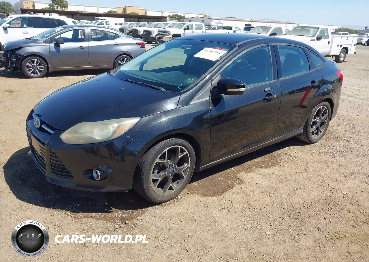 2014 Ford Focus Se VIN:1FADP3F27EL252444 - 2