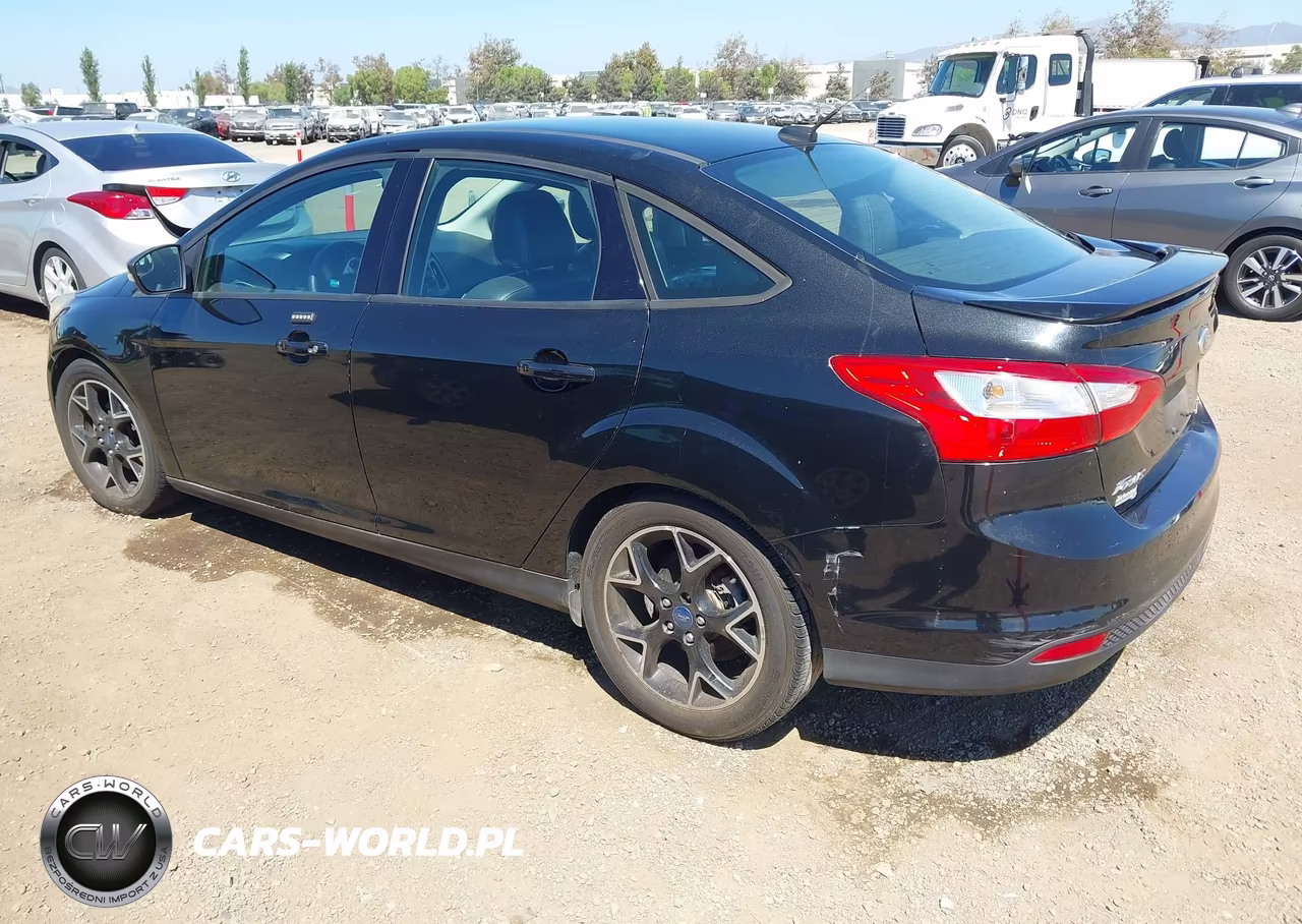 2014 Ford Focus Se VIN:1FADP3F27EL252444 - 3