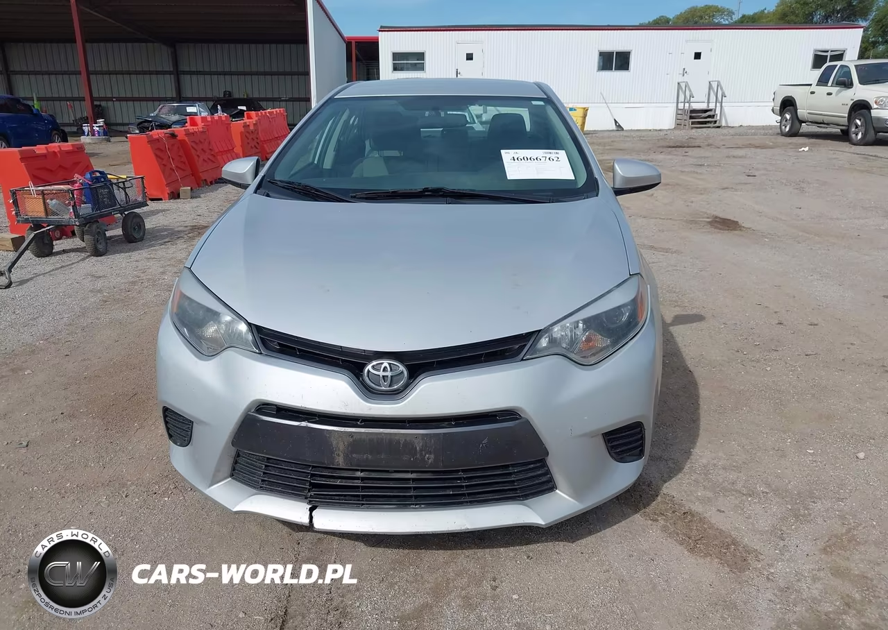2016 Toyota Corolla Le VIN:2T1BURHEXGC669510 - 12