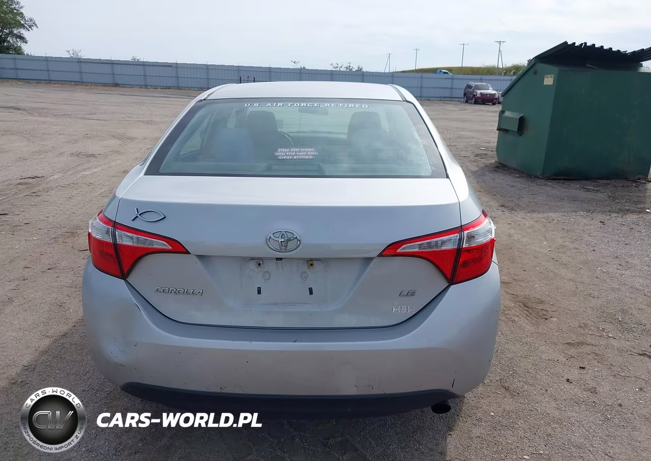 2016 Toyota Corolla Le VIN:2T1BURHEXGC669510 - 16