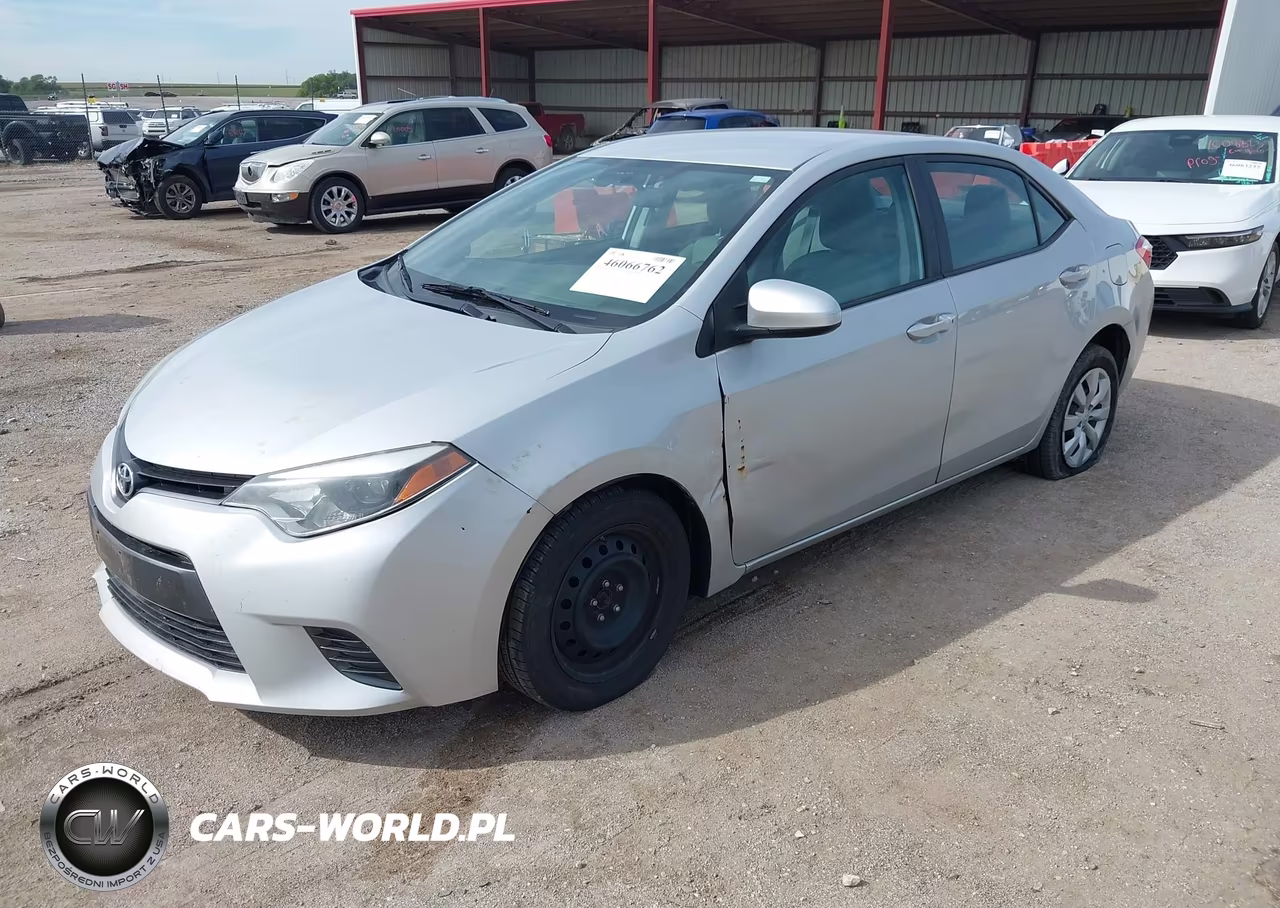 2016 Toyota Corolla Le VIN:2T1BURHEXGC669510 - 2