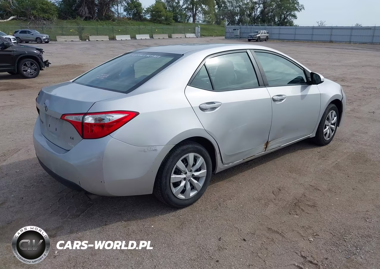 2016 Toyota Corolla Le VIN:2T1BURHEXGC669510 - 4