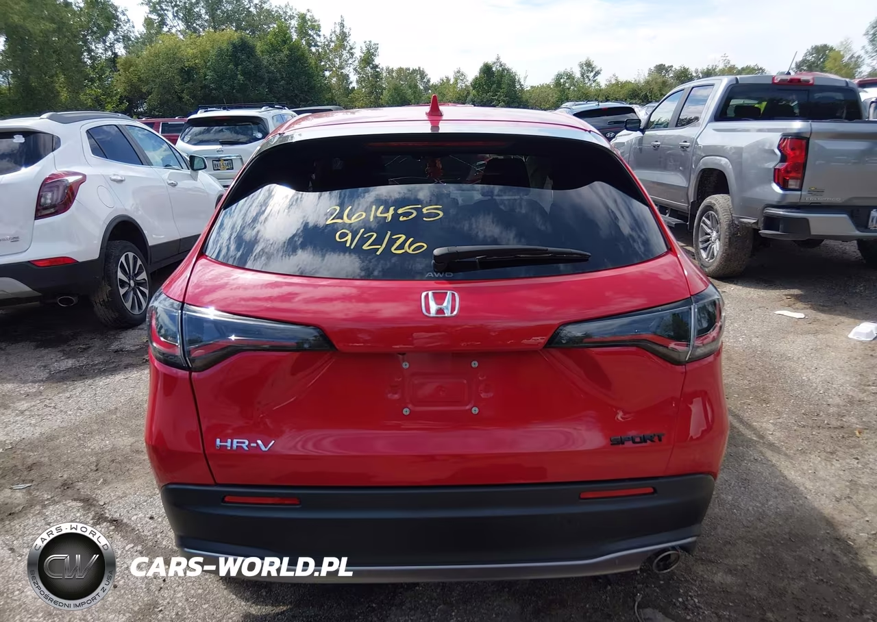 2025 Honda Hr-V Awd Sport VIN:3CZRZ2H52SM727692 - 16