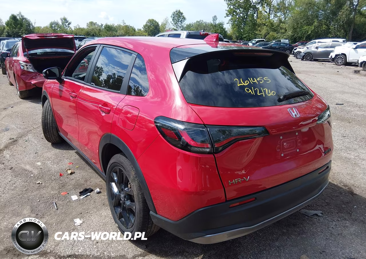 2025 Honda Hr-V Awd Sport VIN:3CZRZ2H52SM727692 - 3