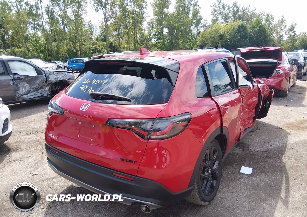 2025 Honda Hr-V Awd Sport VIN:3CZRZ2H52SM727692 - 4