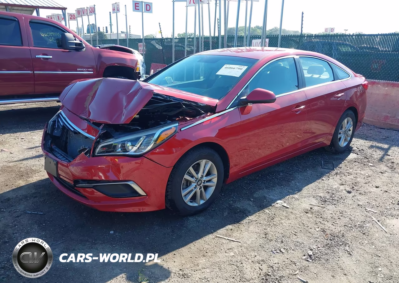 2017 Hyundai Sonata Se VIN:5NPE24AF0HH582285 - 2