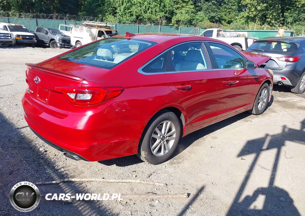 2017 Hyundai Sonata Se VIN:5NPE24AF0HH582285 - 4