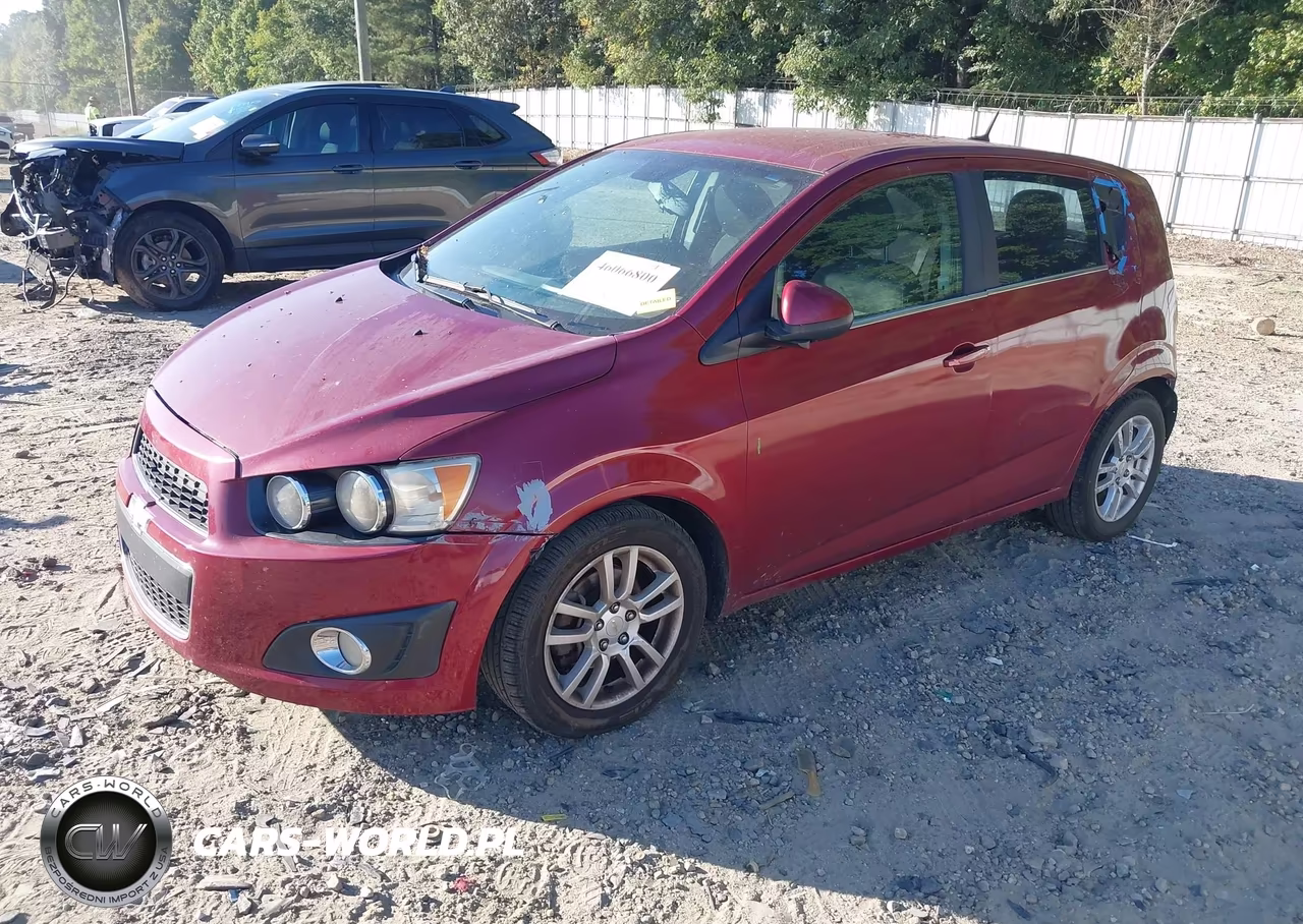 2012 Chevrolet Sonic 2Lt VIN:1G1JC6SHXC4133842 - 2