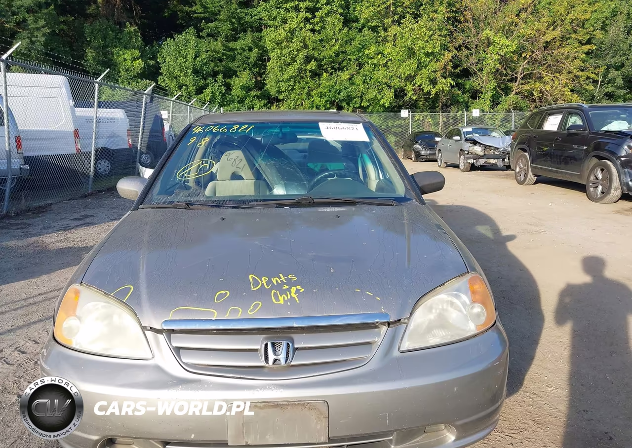 2003 Honda Civic Ex VIN:2HGES26843H579682 - 12