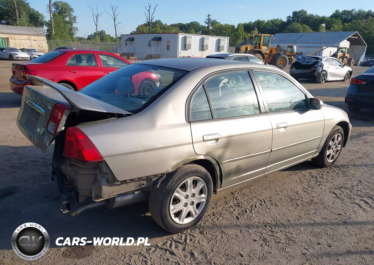 2003 Honda Civic Ex VIN:2HGES26843H579682 - 4
