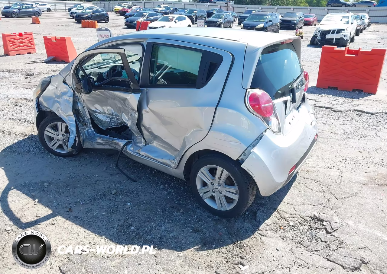2014 Chevrolet Spark 1Lt Auto VIN:KL8CD6S92EC546989 - 3