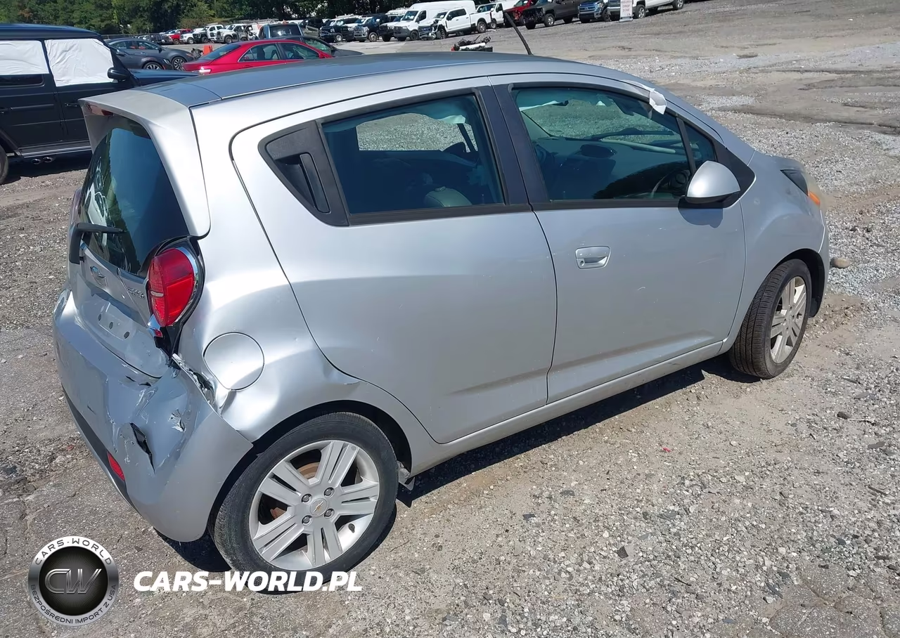 2014 Chevrolet Spark 1Lt Auto VIN:KL8CD6S92EC546989 - 4