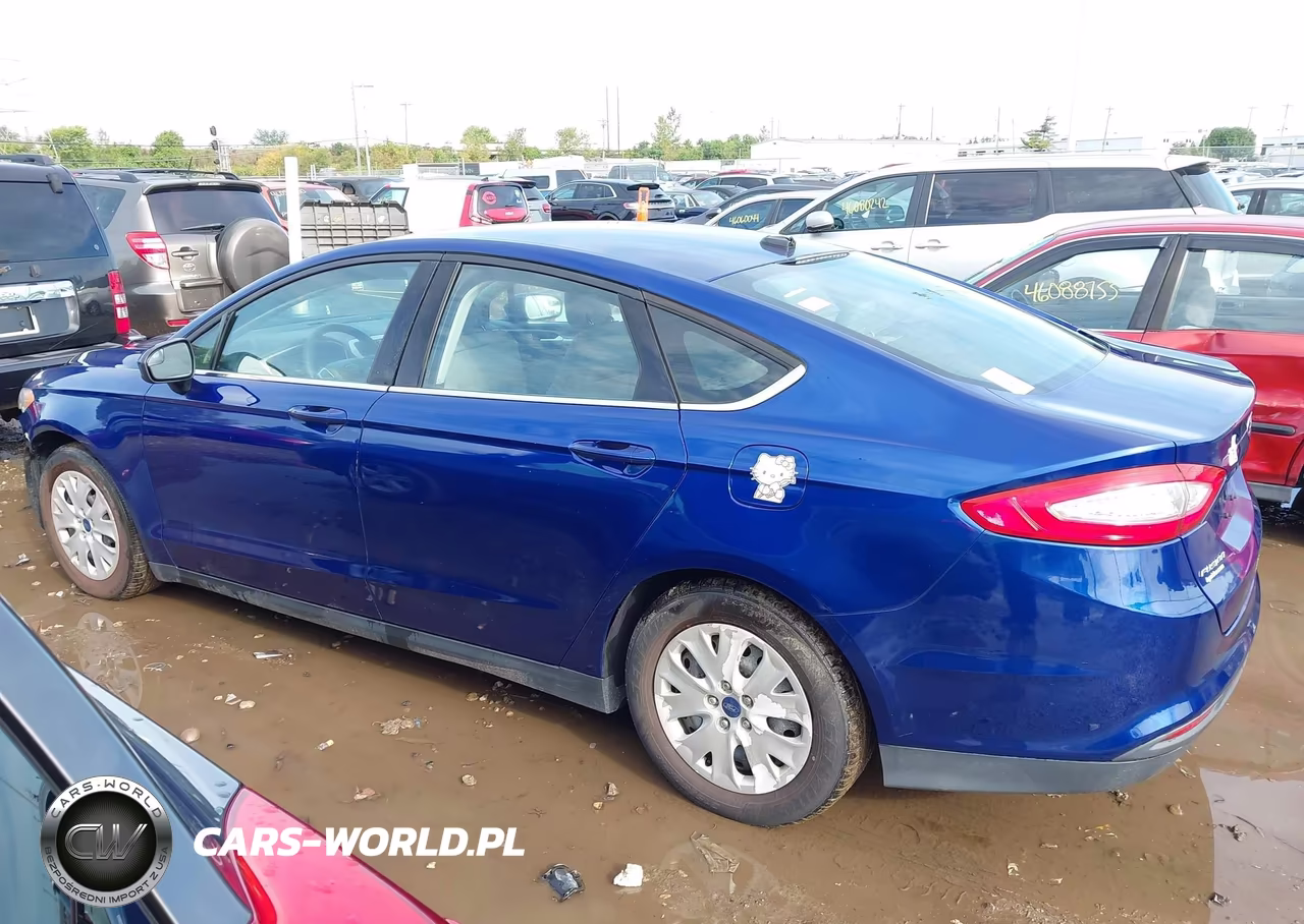 2013 Ford Fusion S VIN:3FA6P0G7XDR358341 - 14