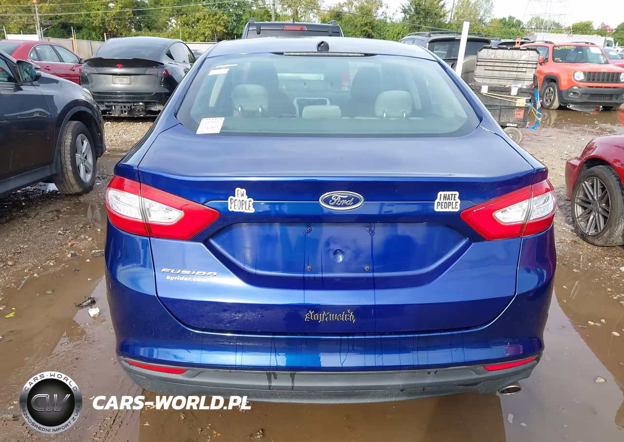 2013 Ford Fusion S VIN:3FA6P0G7XDR358341 - 16