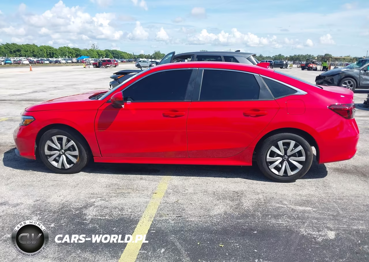 2026 Honda Civic Lx VIN:2HGFE2F24TH564154 - 14