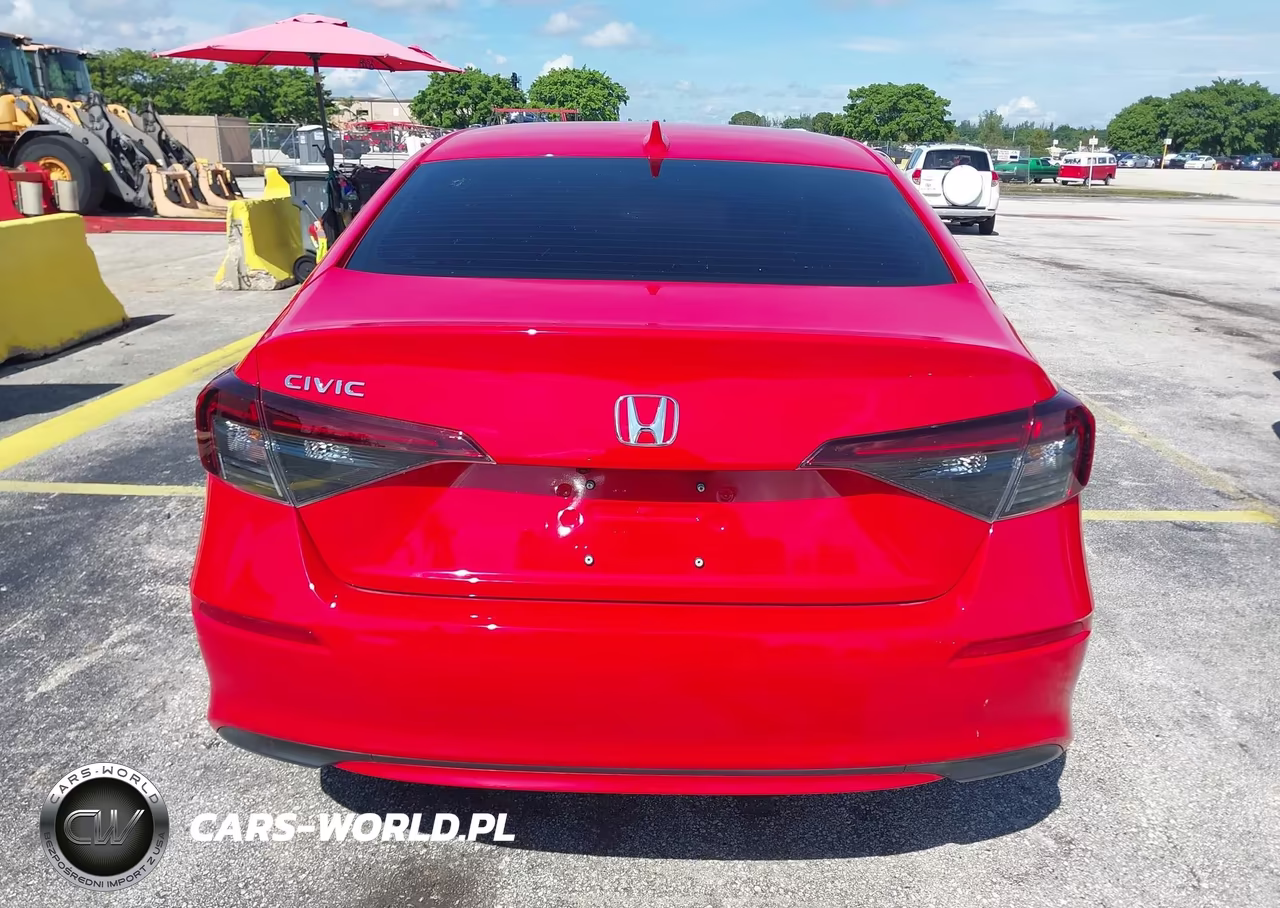 2026 Honda Civic Lx VIN:2HGFE2F24TH564154 - 16