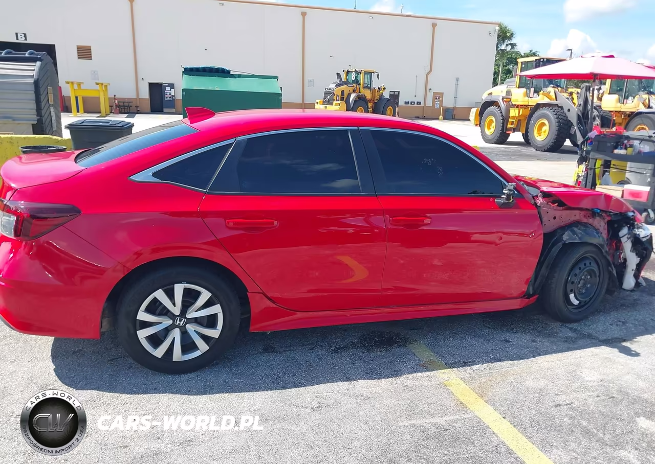 2026 Honda Civic Lx VIN:2HGFE2F24TH564154 - 6