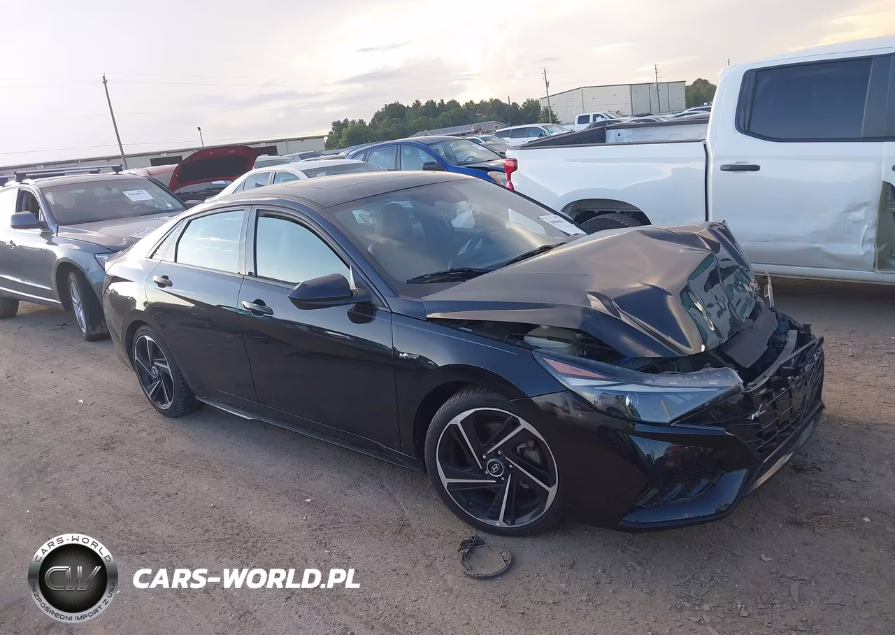 2022 Hyundai Elantra N Line VIN:KMHLR4AF4NU341720 - 13