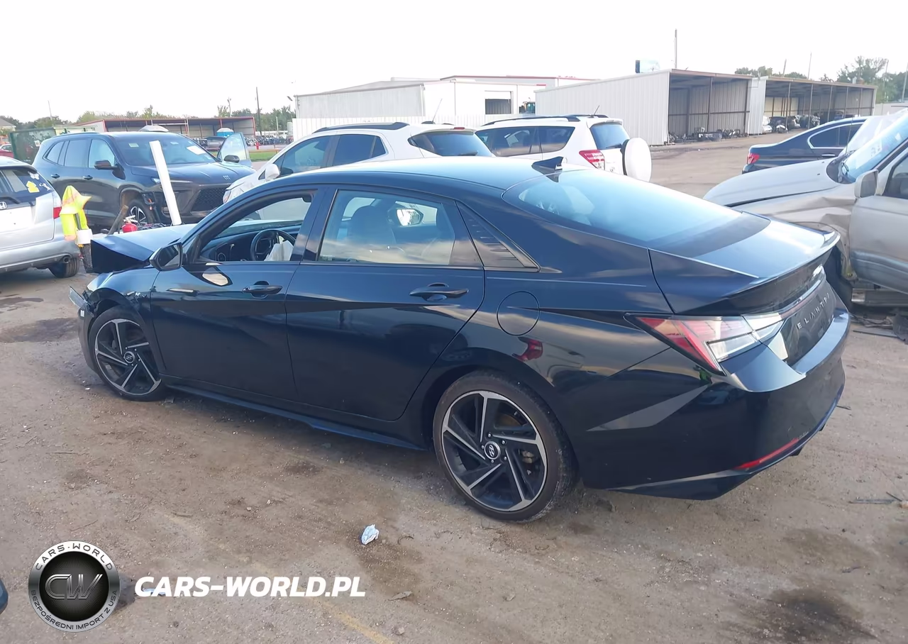 2022 Hyundai Elantra N Line VIN:KMHLR4AF4NU341720 - 14