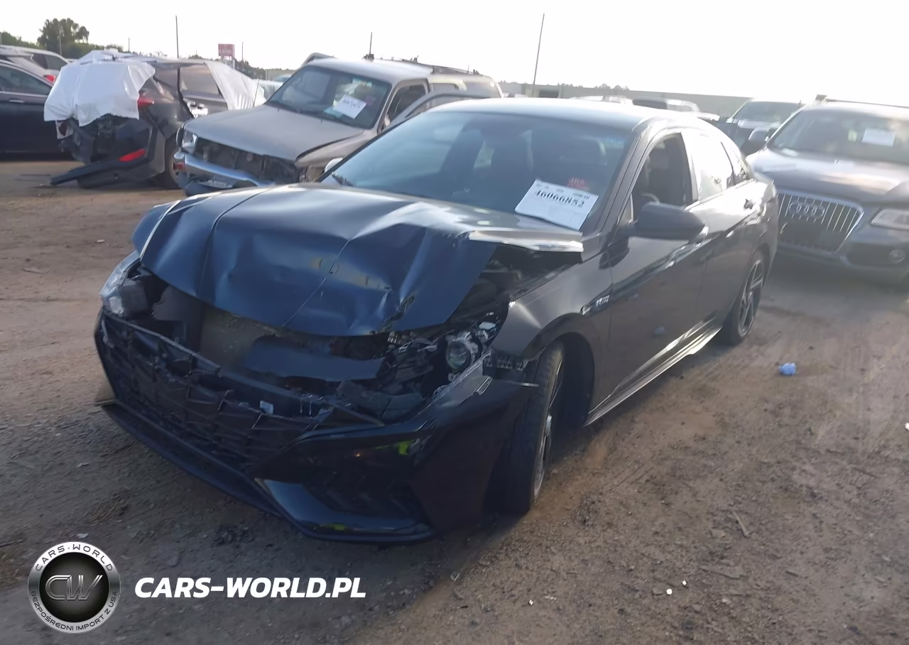 2022 Hyundai Elantra N Line VIN:KMHLR4AF4NU341720 - 2