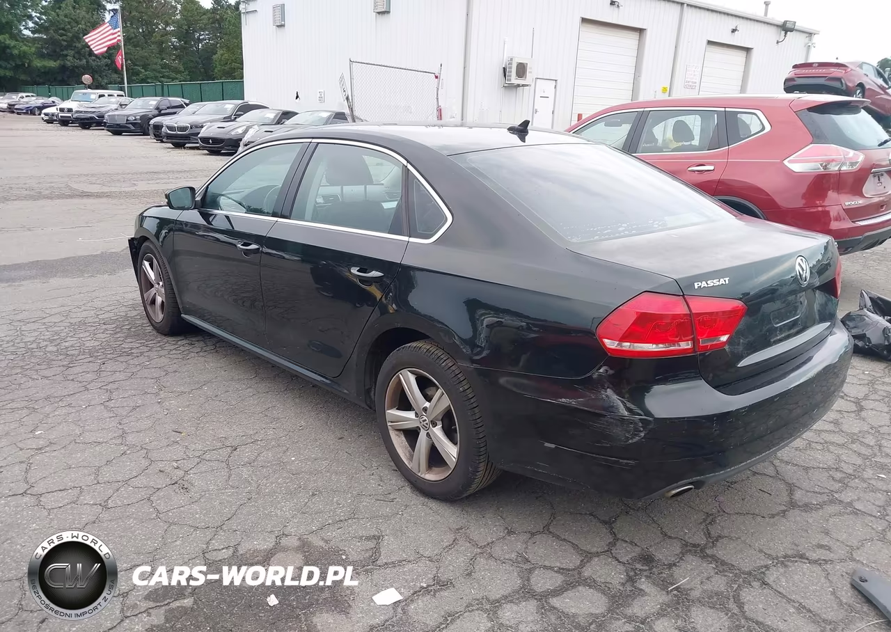 2013 Volkswagen Passat 2.5L Se VIN:1VWBP7A36DC090004 - 3