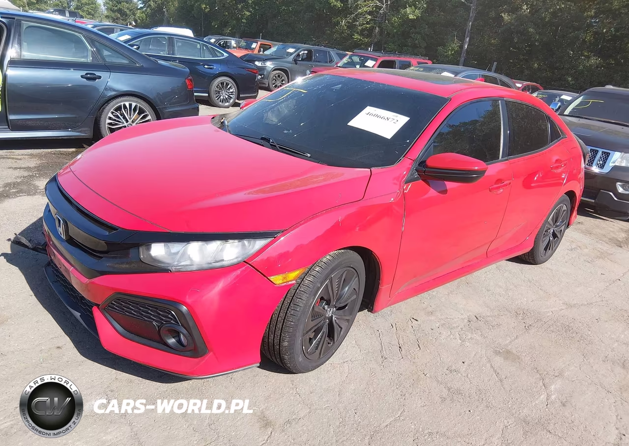 2019 Honda Civic Ex VIN:SHHFK7H63KU407187 - 2