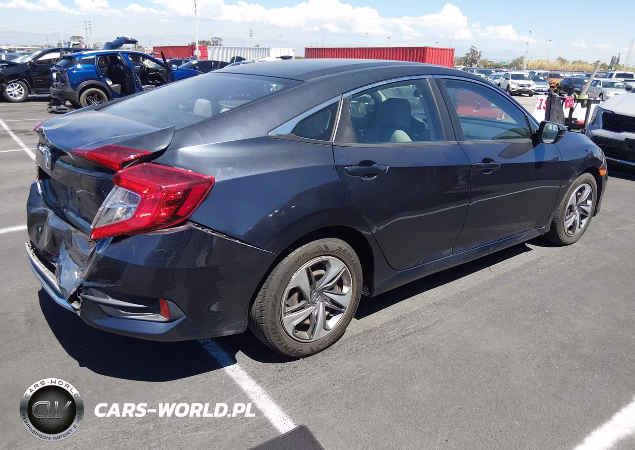 2019 Honda Civic Lx VIN:2HGFC2F63KH533548 - 4