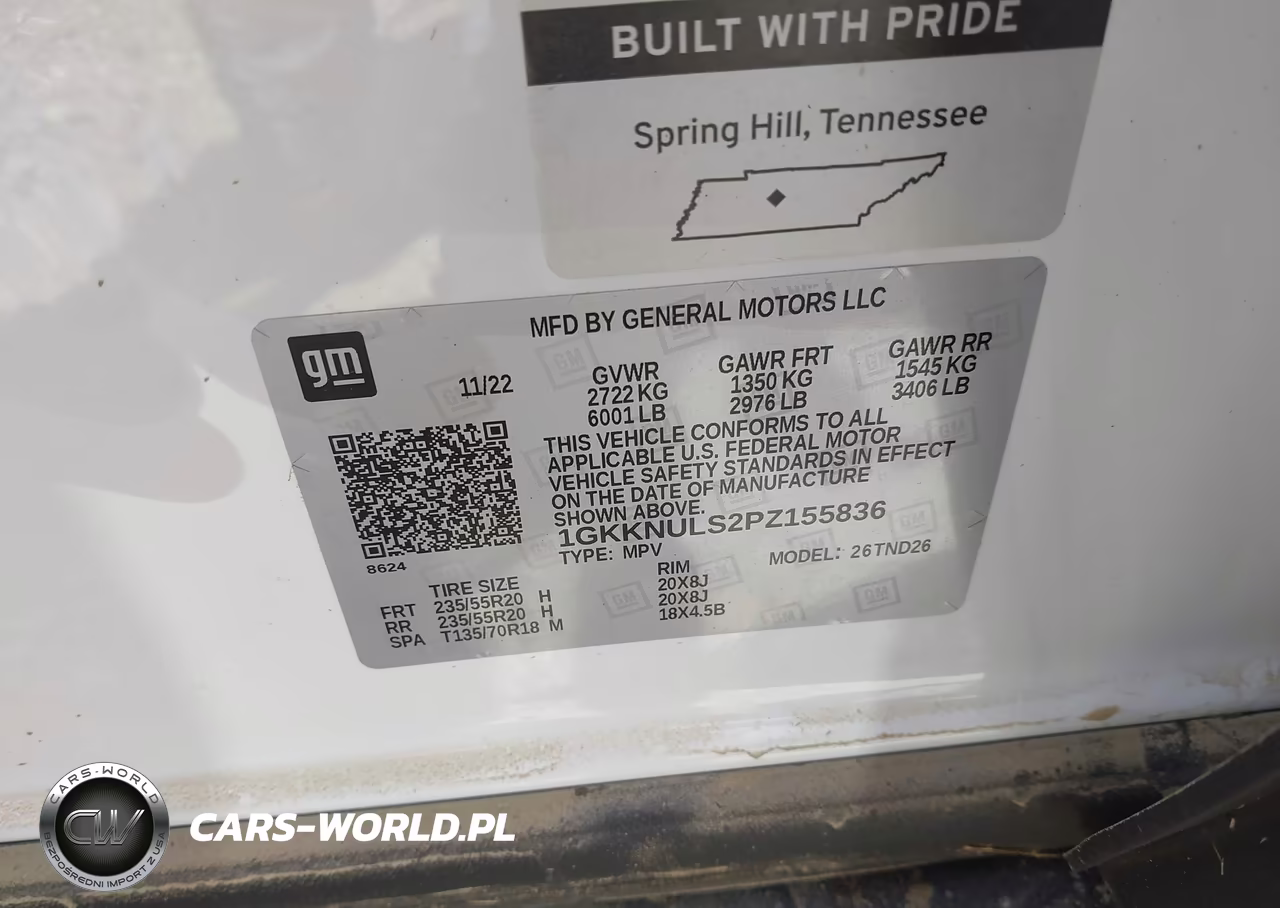 2023 GMC Acadia Awd Slt VIN:1GKKNULS2PZ155836 - 9