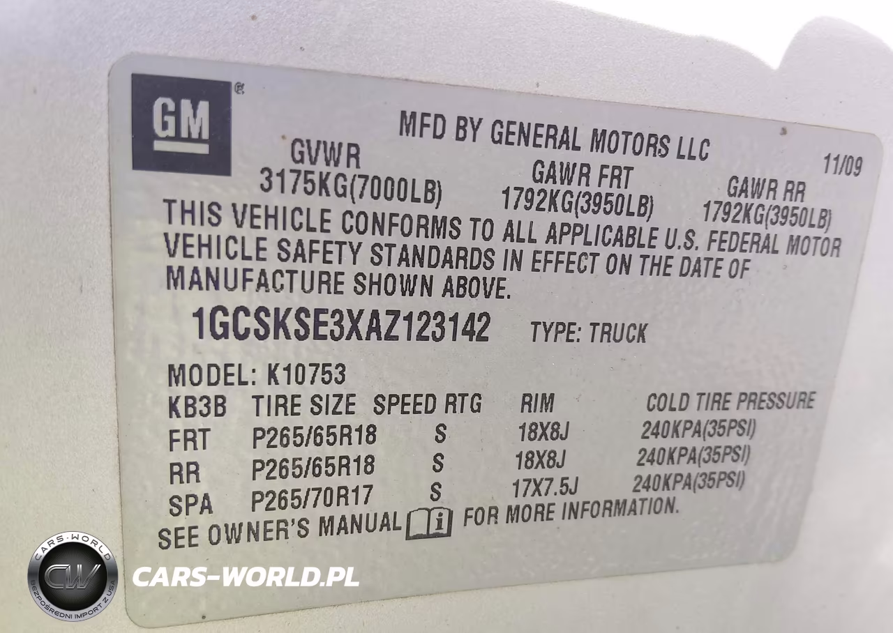2010 Chevrolet Silverado 1500 Lt VIN:1GCSKSE3XAZ123142 - 9