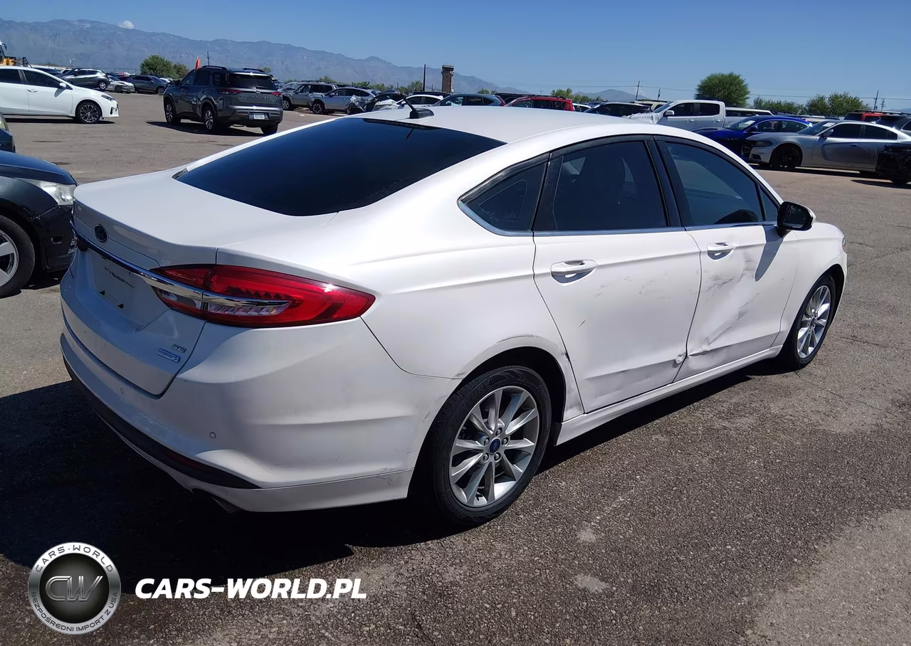 2017 Ford Fusion Se VIN:3FA6P0HD9HR190296 - 4