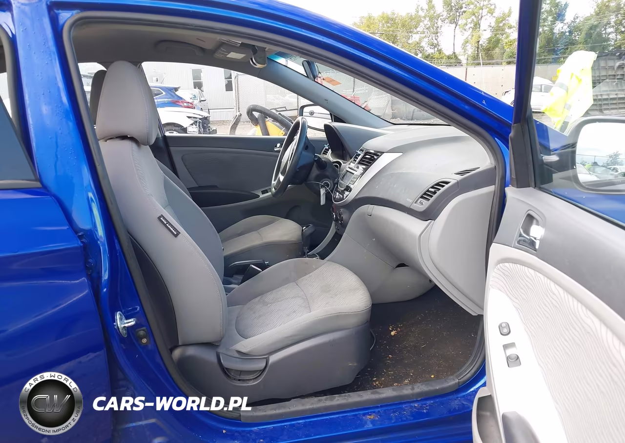 2012 Hyundai Accent Gls VIN:KMHCU4AE8CU247651 - 5
