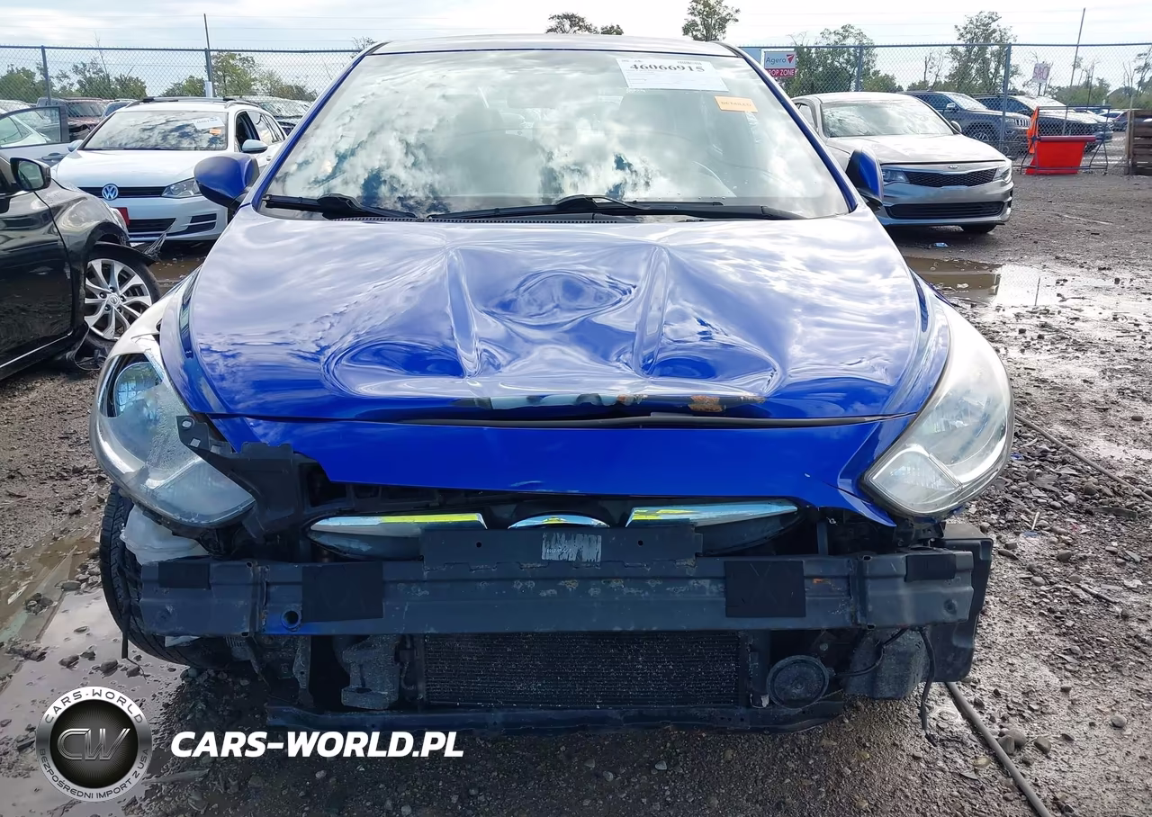 2012 Hyundai Accent Gls VIN:KMHCU4AE8CU247651 - 6