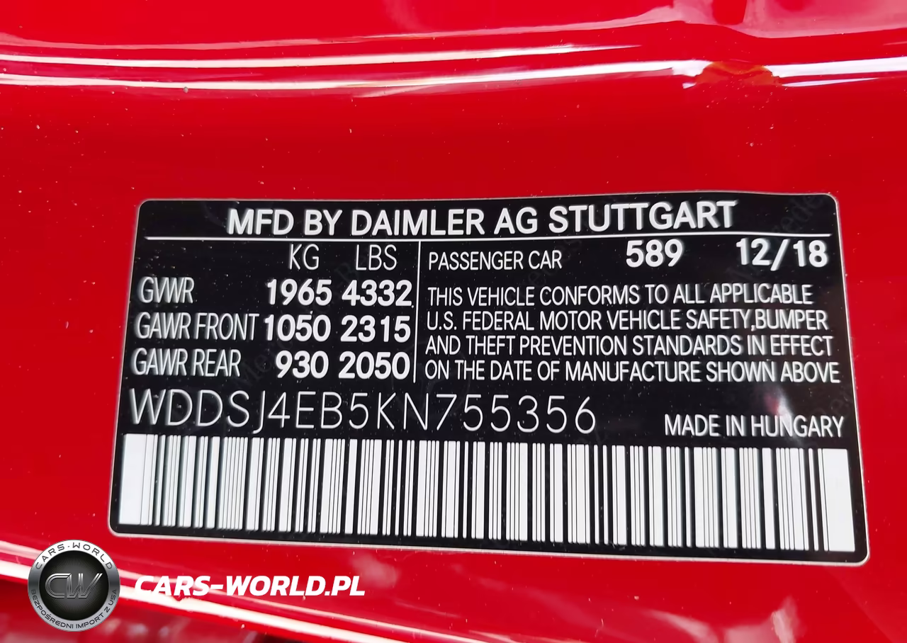 2019 Mercedes-Benz Cla 250 VIN:WDDSJ4EB5KN755356 - 9