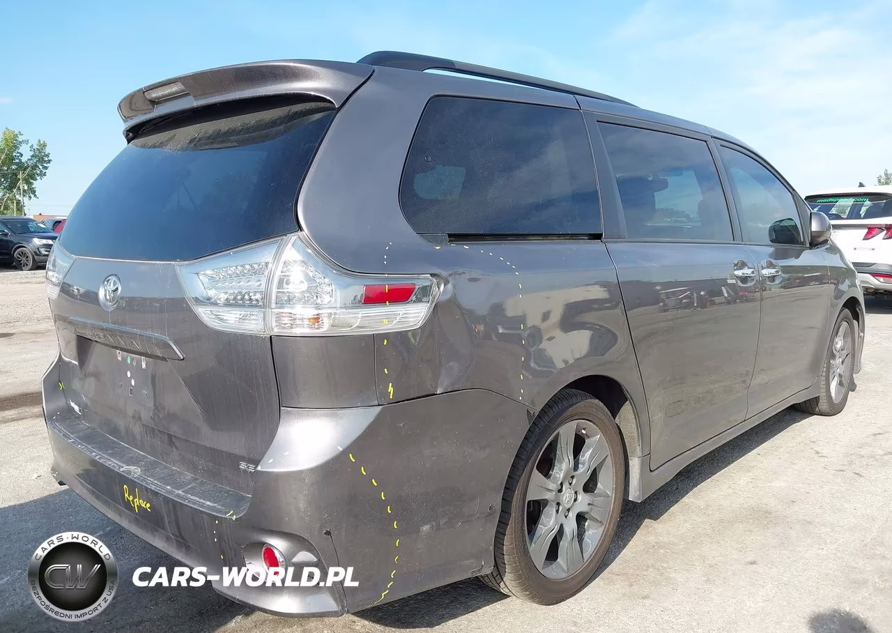 2015 Toyota Sienna Se 8 Passenger VIN:5TDXK3DC1FS527579 - 17