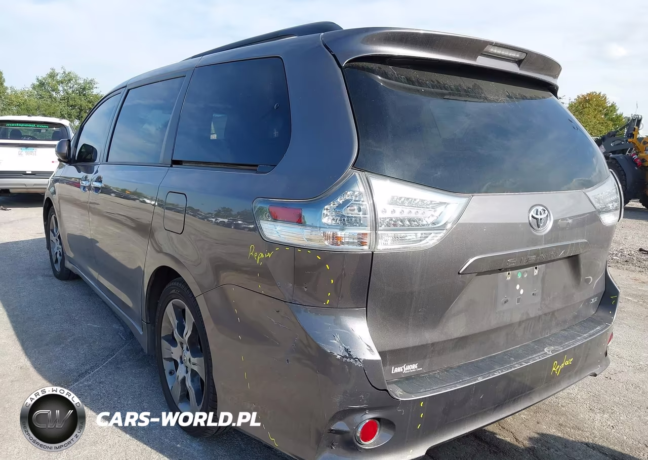2015 Toyota Sienna Se 8 Passenger VIN:5TDXK3DC1FS527579 - 6