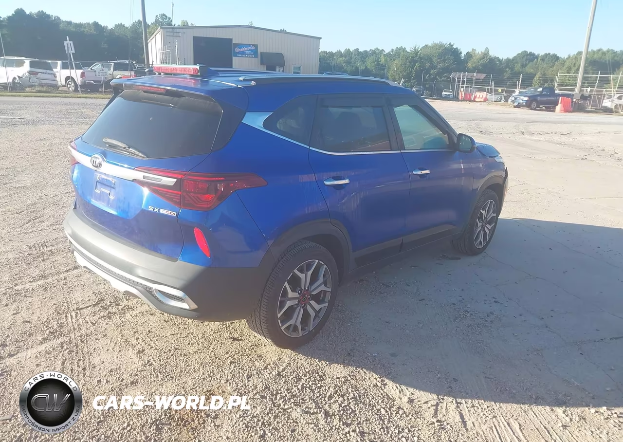 2021 Kia Seltos Sx Turbo VIN:KNDETCA20M7108825 - 4