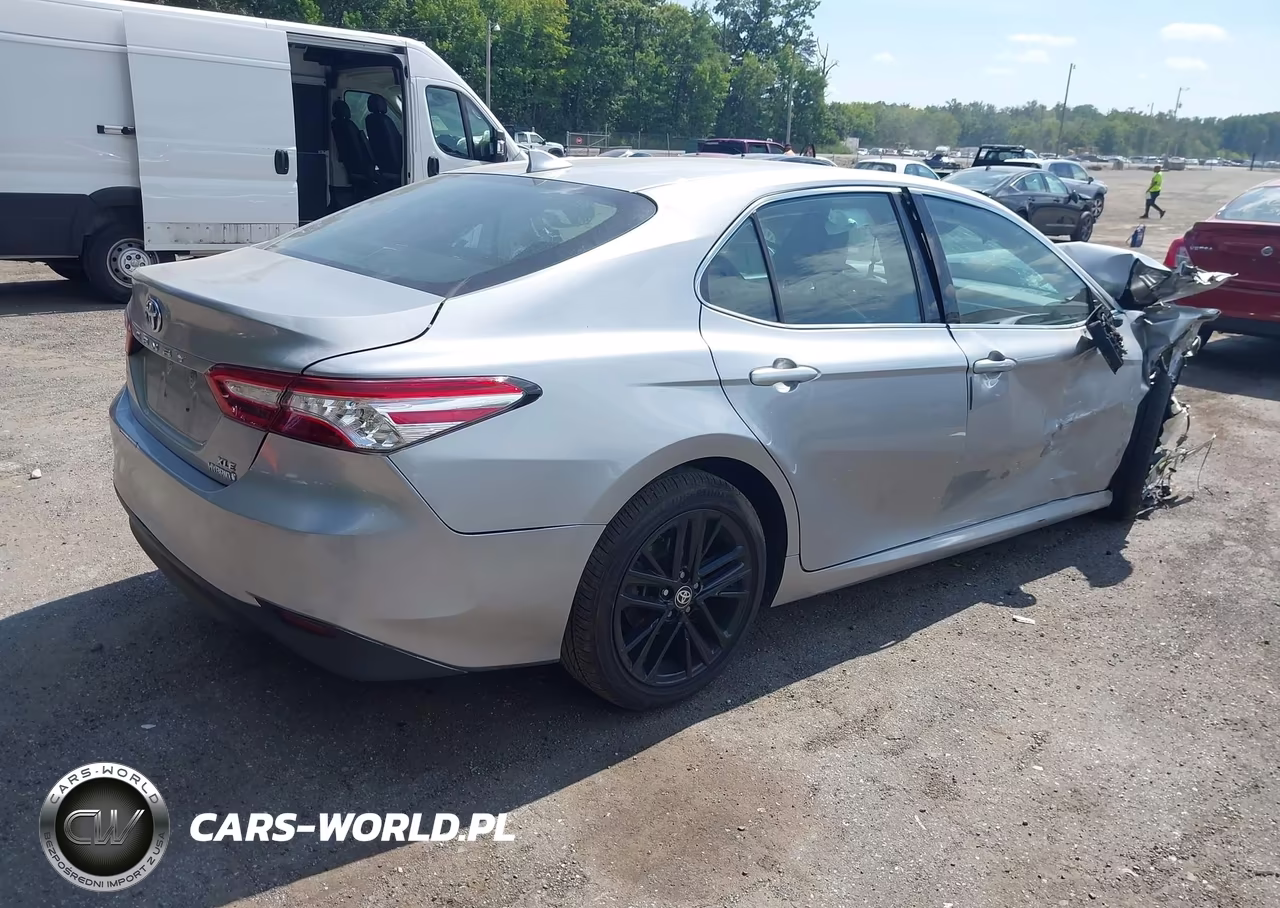 2020 Toyota Camry Xle Hybrid VIN:4T1F31AKXLU530587 - 4