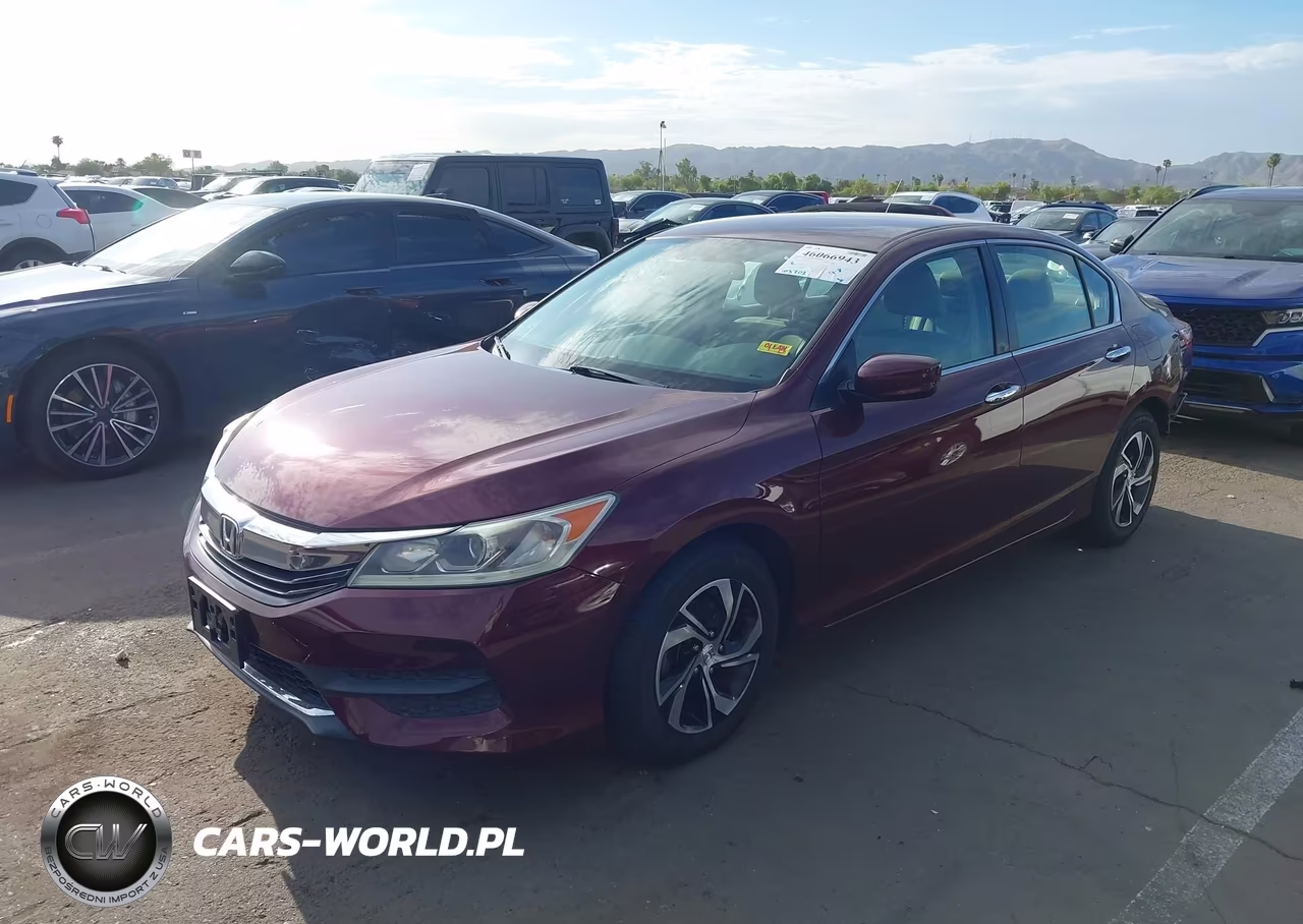 2016 Honda Accord Lx VIN:1HGCR2F39GA101561 - 2